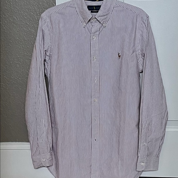 MEN’S RALPH LAUREN “POLO” LONG SLEEVE, BUTTON DOWN - Picture 6 of 16